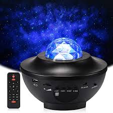 Amazon Com Star Projector Night Light Delicacy Sky Laser Ocean Wave Starry Projector With Bluetooth Speaker Rotating Led Nebula Cloud Light For Kids Adults Bedroom Decoration Home Improvement