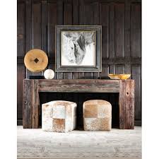 Ivena Sofa Table Rustic Furniture