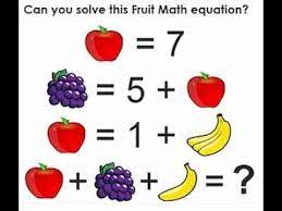 Viral Fruit Math Problem And Solution