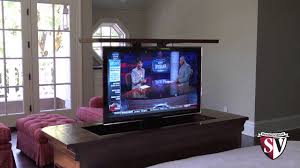 Shop for flat tv risers online at target. Motorized Tv Lift Youtube