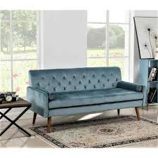 velvet tufted sofa