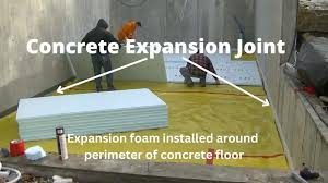 concrete expansion joints what