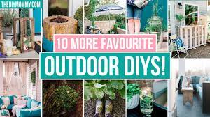 10 amazing outdoor diy ideas you ll
