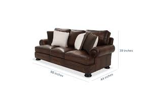 foster brown leather sofa design studio