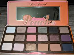 too faced sweet peach palette from