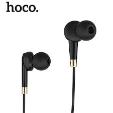 Tai nghe nhét tai giảm ồn Hoco M58 đầu cắm 3.5mm, đệm cao su êm tai, có  micro đàm thoại, nút điều khiển đơn, dài 120cm - Tai Nghe Bluetooth Nhét Tai