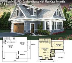 Plan 14653rk Carriage House Plan With