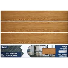 self adhesive floor plank