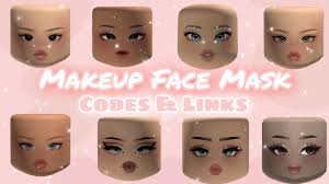 makeup face mask codes for bloxburg and