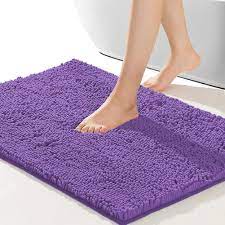 bath mat purple bathroom mat 80cm 50cm