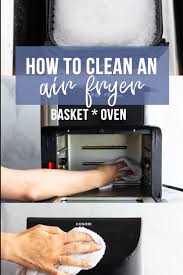how to clean an air fryer in 3 easy
