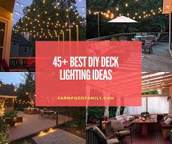 45 beautiful diy deck lighting ideas