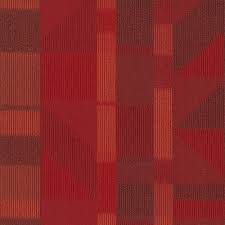 shaw impact carpet tile red