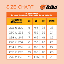 Unisex Size Chart 02 Tribunation