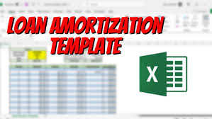 provide loan amortization table with