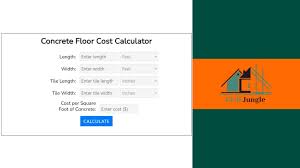 concrete floor cost calculator