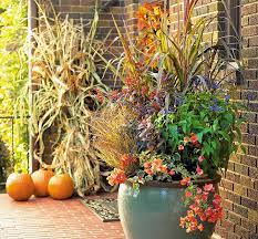 Fall Containers With Ornamental Grasses