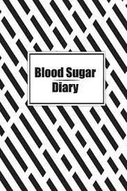 Blood Sugar Diary Diabetic Log Book Portable 6in X 9in