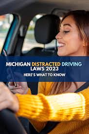 michigan distracted driving laws 2023