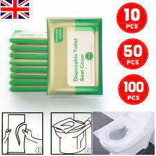 100x Disposable Toilet Seat Covers