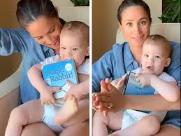Prince harry and meghan, duchess of sussex, celebrated the happy occasion wednesday, and they invited fans and royal watchers to celebrate with them as they released a new video filmed by harry that shows. Watch Meghan Markle Read To Baby Archie On His First Birthday