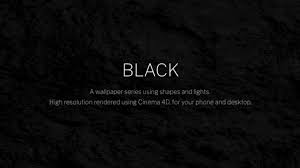 Find best dark wallpaper and ideas by device, resolution, and quality (hd, 4k) from a curated website list. Black A Dark Wallpaper Series Using Shapes And Lights Beautiful Pixels