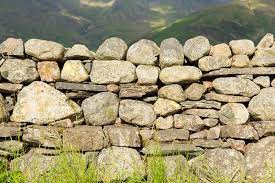 Freestanding Stone Wall