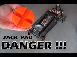 danger jack pad pinch weld adapter