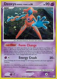 Printed at the top of the card. Deoxys Normal Forme Legends Awakened Pokemon Tcgplayer Com