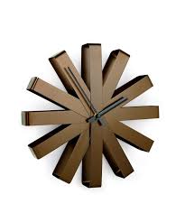 Modern Wall Clock Ribbon Umbra