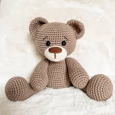 crochet teddy bear a free pattern