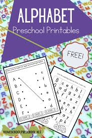 Looking for some free printable preschool alphabet worksheets? Free Printable Alphabet Worksheets For Preschoolers