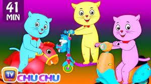 Three Little Kittens Went To The Park - Nursery Rhymes by Cutians™ | ChuChu  TV Kids Songs - YouTube