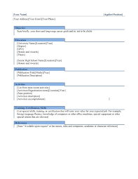 Download Resume Format In Word File Lovely Simple Resume Template