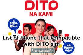 How to load dito sim in iphone. List Of Phone That Compatible With Dito Sim