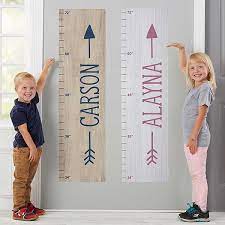 Arrow Personalized Wall Decal Growth Chart