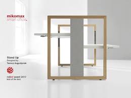 A solid wood stand up desk to inspire your creativity. Mikomax Smart Office Stand Up Desk Red Dot Award Product Design 2017 Best Of The Best Youtube