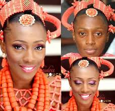 bridal makeup transformation