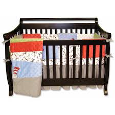 hat 4 piece baby crib bedding set