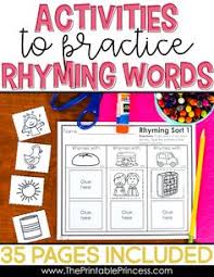 85 Best Rhyming Words Kindergarten Images In 2019 Rhyming