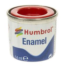 Humbrol No 1 Tinlet Enamel Paint 14ml