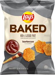 baked barbecue flavored potato crisps
