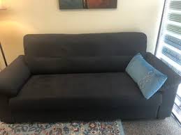 ikea knislinge sofa dark grey barely