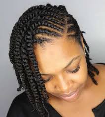 I created two sections in the front and two in the back (parting from ear to ear and selected style part from front of forehead the next morning, the twists were thin and my head was looking scalpy. so, i styled the twists into an updo by pulling the ponytail a little higher. 60 Easy And Showy Protective Hairstyles For Natural Hair