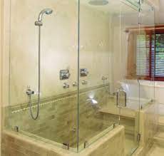 shower door and bathtub surround