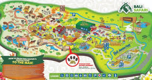 park map information taman safari bali