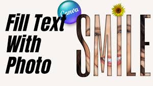 fill text with photo canva tutorial