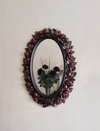 Dark Cottagecore Mirror Rose Garden