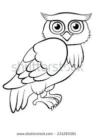 Coloring Page Now Outline Of An Owl Free Download Clip Art On From