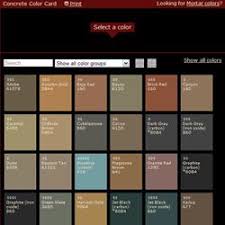 Stamped Concrete Color Chart Offered By Davis Colors
